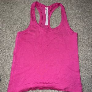 lululemon pink tank top